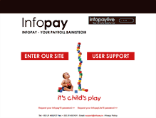 Tablet Screenshot of infopay.ie